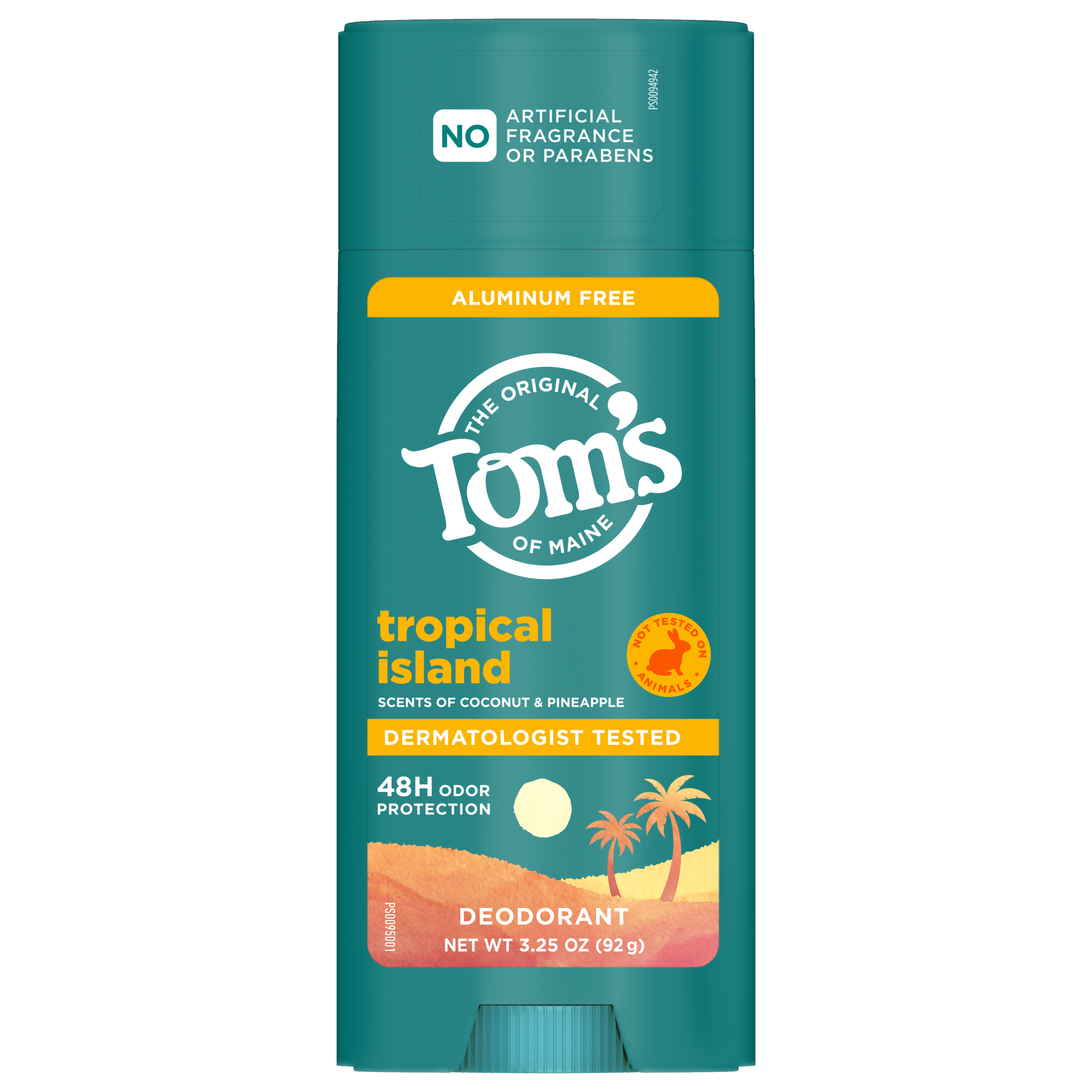 Tropical Island Aluminum Free Deodorant