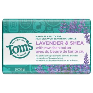 Lavender & Shea Natural Beauty Bar Soap For Women and Men