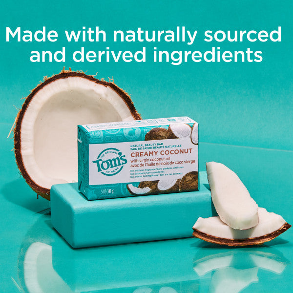 Creamy Coconut Natural Beauty Bar Soap (3 Pack) - Image 2