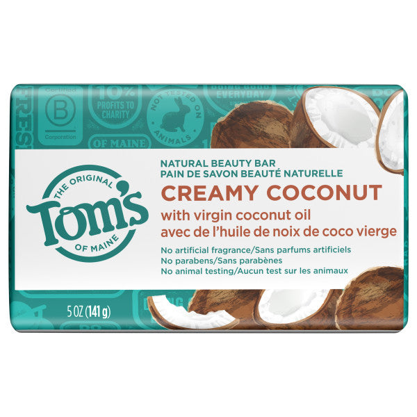 Creamy Coconut Natural Beauty Bar Soap