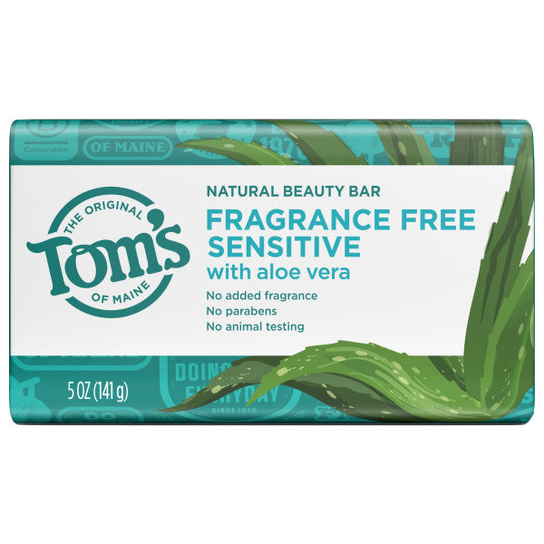 Fragrance Free. Sensitive Skin Natural Beauty Bar Soap (3 Pack) - Image 2
