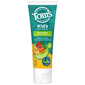 Outrageous Orange Mango Kids Fluoride Natural Toothpaste